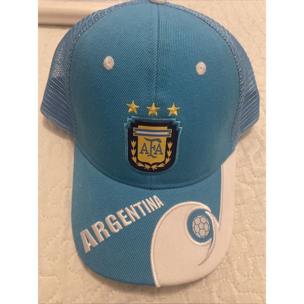 FIFA Argentina 2026 Team AFA Adjustable World Cup Cap Hat NWOT
